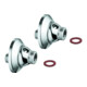 Grohe Raccord S 440450 avec vanne pour robinetterie Eichelberg chrome-1