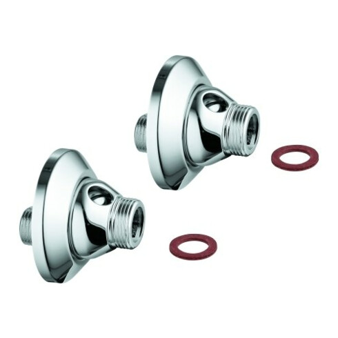 Grohe Raccord S 440450 avec vanne pour robinetterie Eichelberg chrome