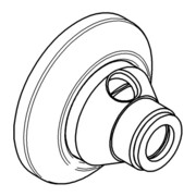 Grohe Raccord S 440450 avec vanne pour robinetterie Eichelberg chrome-4