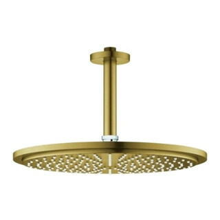 Grohe Rainshower C 310 Ensemble de douche plafond 14,2 cm, C sunrise brossé