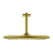 Grohe Rainshower Mono 310 Cube Pomme de douche plafond 14,2 cm, C sunrise brossé