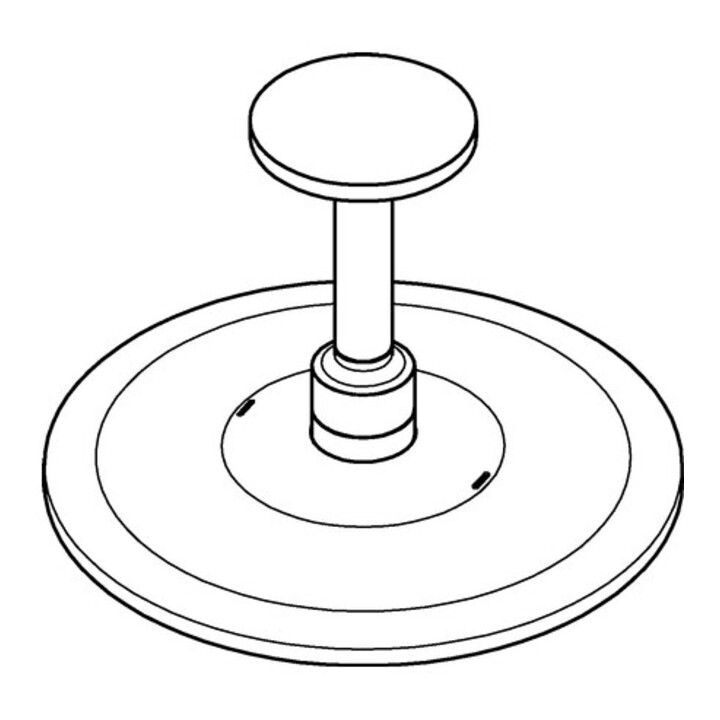 Grohe Rainshower SmartActive 310 C sr g, tête de douche, 14,2 cm, 2 jets acier