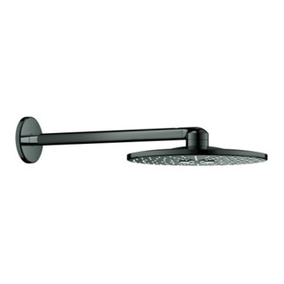 Grohe Rainshower SmartActive 310 hd graphite, bras de douche 43 cm, 2 types d'acier