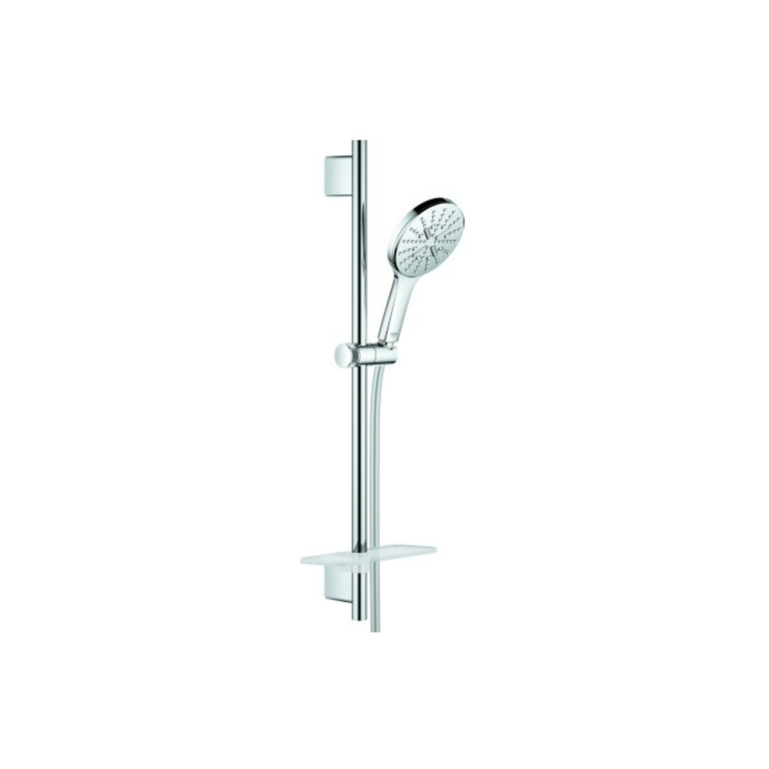 Grohe Rainshower SmartActive Ensemble barre de douche 130 chrome, barre 60 cm, 3 jets