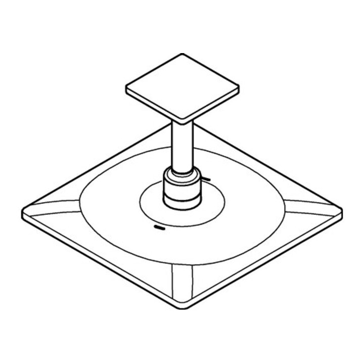 Grohe Rainshower SmartActiveCube 310 H Tête de douche plafond 14,2 cm, 2 jets