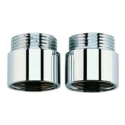 Grohe Rallonge 07130 20 mm DN20 pour robinets muraux 1/2" 2 pièces chrome
