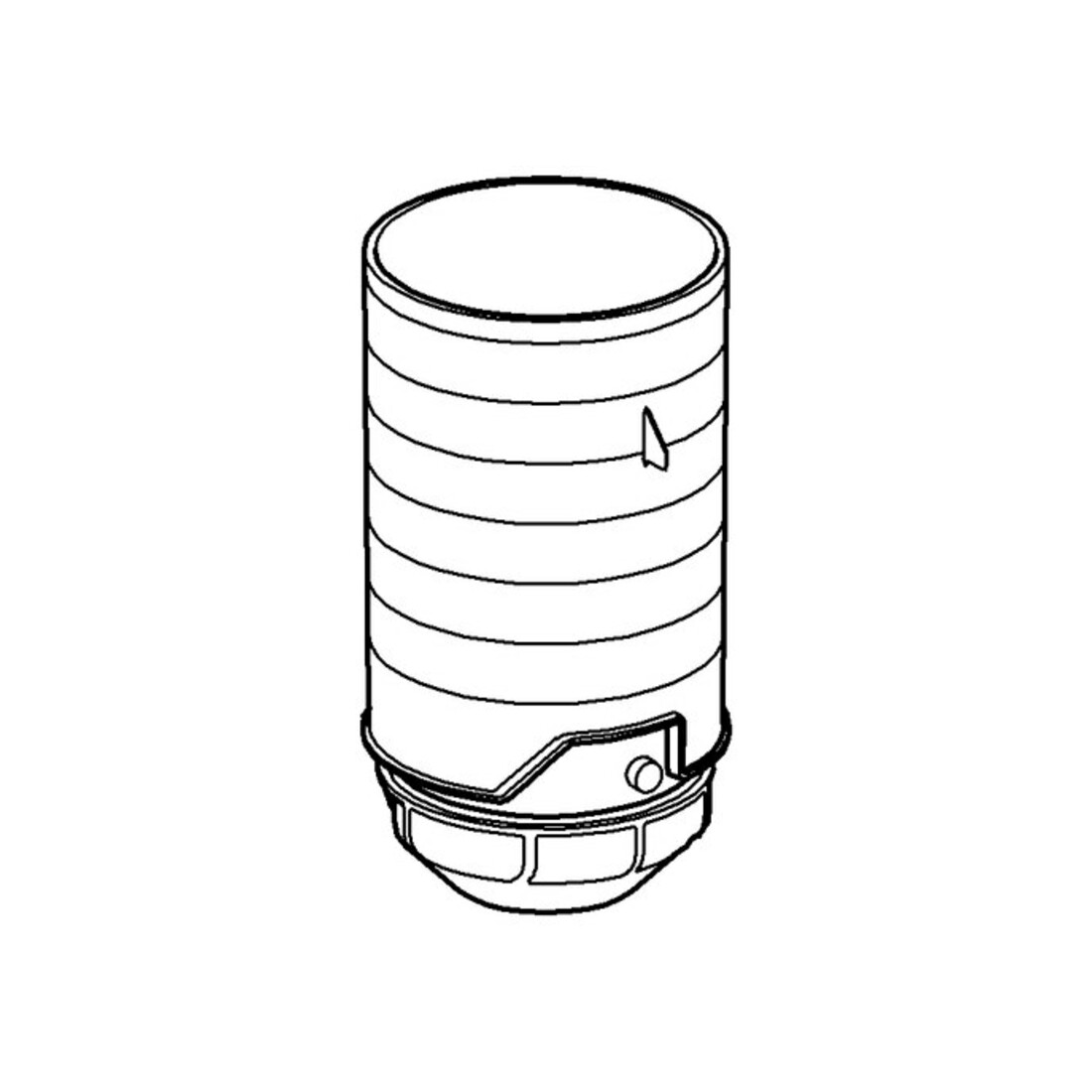 Grohe Rallonge 42313 pour tube de trop-plein