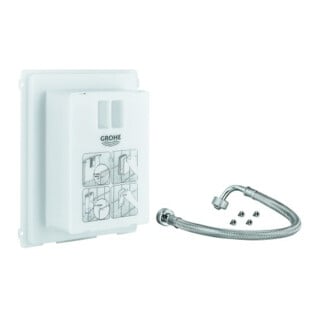 Grohe Regard de révision 40949 pour petites plaques de recouvrement pour chasse d'eau 80 mm