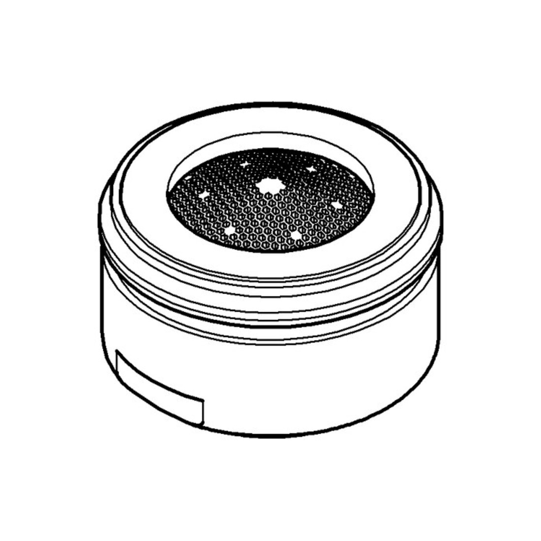 Grohe Régulateur de débit 46718 supersteel