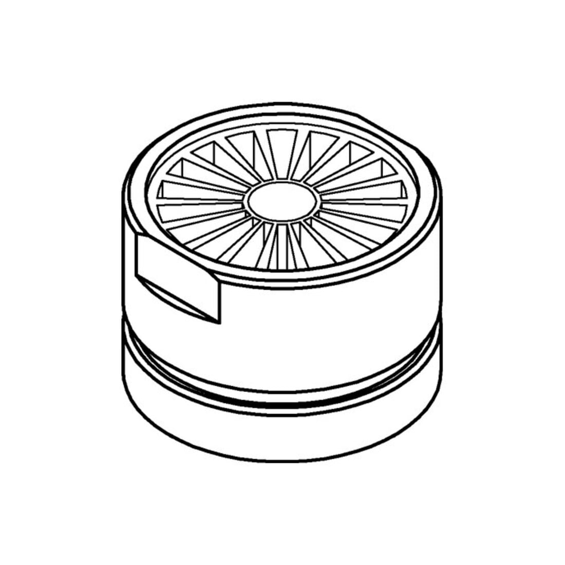 Grohe Régulateur de jet 46164 chrome chrome, PG 07