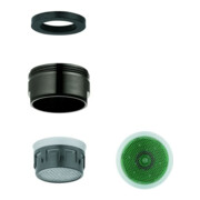 Grohe Régulateur de jet 46837 réglable graphite dur brossé