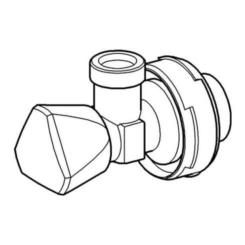 Grohe Robinet d'angle 42343 chrome