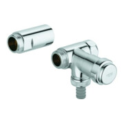 Grohe Robinet d'arrêt 3/4", chrome, raccord à droite