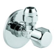 Grohe Robinet d'arrêt d'angle 1/2", auto-étanche, raccordement G, chrome