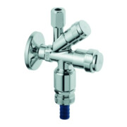 Grohe Robinet d'arrêt d'angle 1/2", avec aérateur de tube, modèle C, chrome