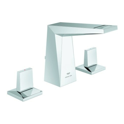 Grohe Robinet lavabo 3 trous Allure Brilliant 1/2", chrome