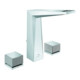 Grohe Robinet lavabo 3 trous Allure Brilliant P. Coll. 1/2", L, poignées moletées, chrome-1