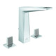 Grohe Robinet lavabo 3 trous Allure Brilliant P. Coll. 1/2", L, poignées trapèze cannelées, chrome-1