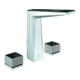 Grohe Robinet lavabo 3 trous Allure Brilliant P. Coll. 1/2", taille L, poignées avec insert, chrome-1