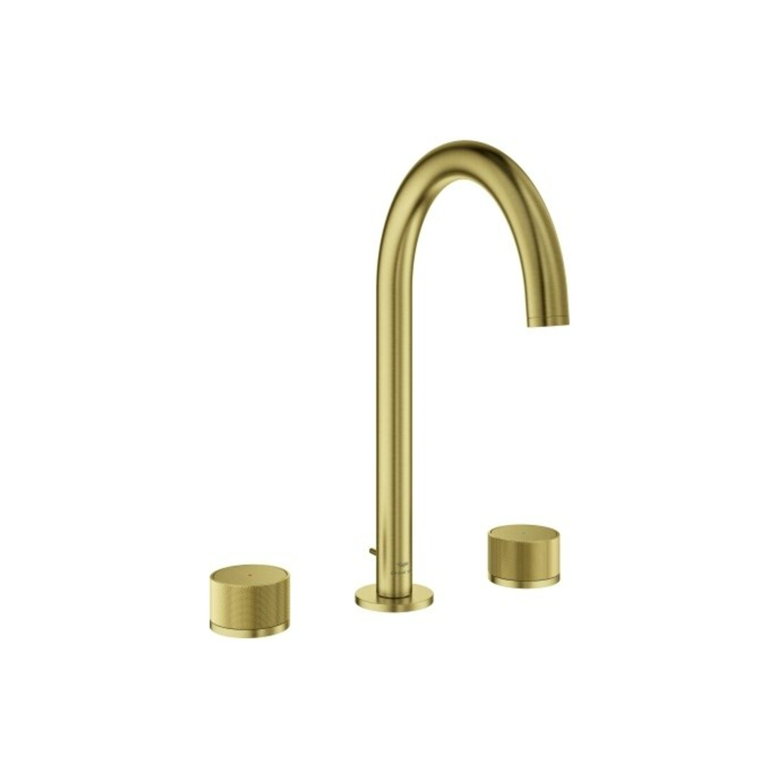 Grohe Robinet lavabo 3 trous Atrio Priv. Coll. 1/2", taille L, sunrise brossé cool