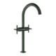 Grohe Robinet lavabo à deux poignées Atrio 1/2", XL, avec poignées croisées, graphite mat-1