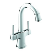 Grohe Robinet lavabo à deux poignées Grandera 1/2", taille L, chrome