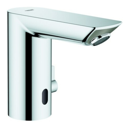 Grohe Robinet lavabo infrarouge Bau Cosmopolitan E 1/2", avec mélangeur, régulation température, batterie, chromé