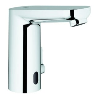 Grohe Robinet lavabo infrarouge Cosmop E Bluetooth chromé, mitigeur, avec transformateur 100-240 V AC