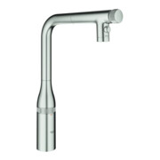 Grohe Robinet mitigeur de cuisine Essence SmartControl 31892 douchette double supersteel