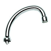 Grohe Rohrauslauf 13076 Ausladung 140mm schwenkbar mit Anschlag chrom