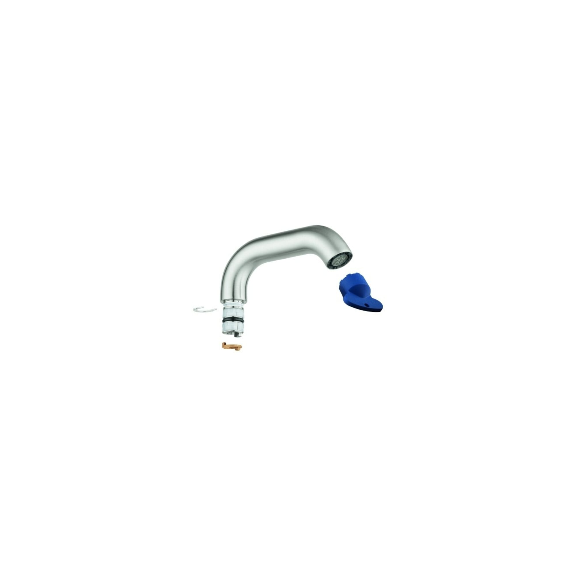 Grohe Rohrauslauf 13373 für Essence Einhand-Waschtischbatterie M-size supersteel