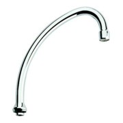 Grohe Bec de canalisation 13070 Déport 185 mm sans butée DN15 chrome
