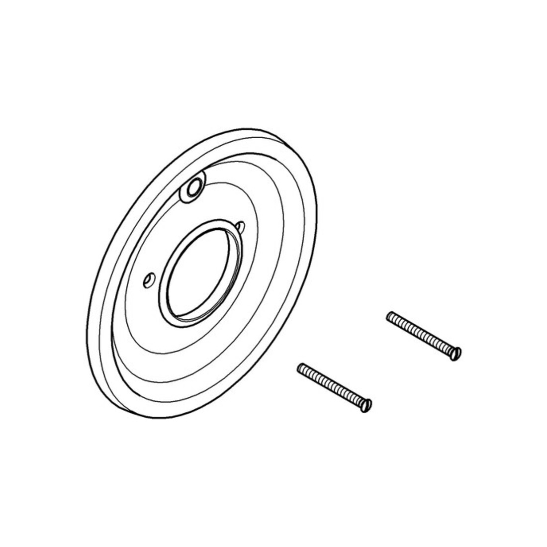 Grohe Rosace 46057 d : 170 mm pour mitigeur monocommande chrome