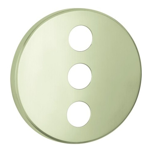 Grohe Rosace 48366 ronde pour SmartControl nickel brossé