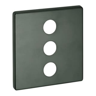 Grohe Rosace 48368 carrée pour SmartControl graphite dur brossé