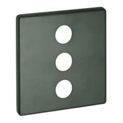 Grohe Rosace 48368 carrée pour SmartControl graphite dur brossé