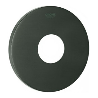 Grohe Rosace 48428 ronde pour EHM-FMS graphite dur brossé