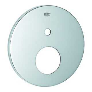 Grohe Rosace 48429 ronde pour EHM-FMS avec inverseur 2 voies chrome