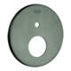 Grohe Rosace 48429 ronde pour EHM-FMS avec inverseur 2 voies graphite brossé-1