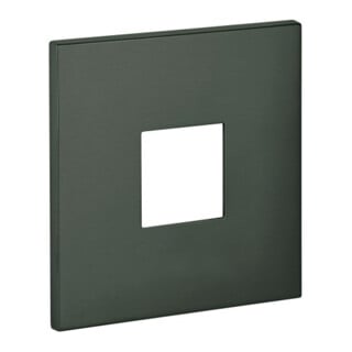 Grohe Rosace 48430 carrée pour EHM-FMS graphite dur brossé