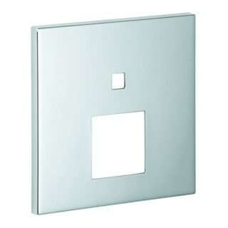 Grohe Rosace 48431 carrée pour EHM-FMS avec inverseur 2 voies chrome