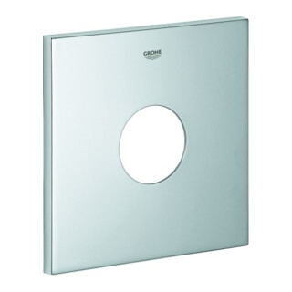 Grohe Rosace 48434 carrée pour ensembles de montage EHM chrome