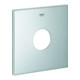 Grohe Rosace 48434 carrée pour ensembles de montage EHM chrome-1