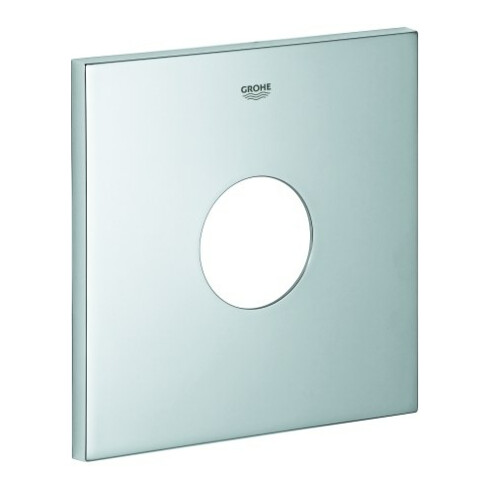 Grohe Rosace 48434 carrée pour ensembles de montage EHM chrome
