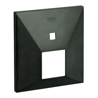 Grohe Rosace 48437 carrée pour EHM-FMS 2 ASV graphite dur brossé