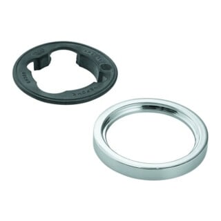 Grohe Rosace 48603 pour robinets lavabo sans tige ronde chrome