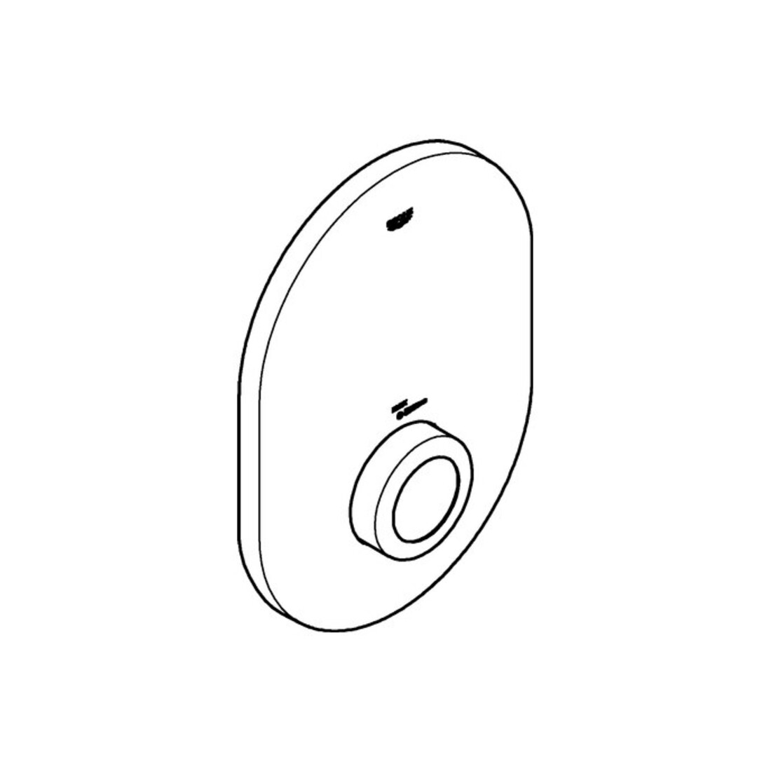 Grohe Rosace 49011 chrome
