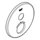 Grohe Rosace 49030 ronde pour SmartControl chrome-3