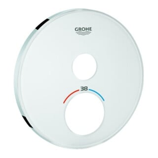 Grohe Rosace 49031 ronde pour SmartControl blanc lune