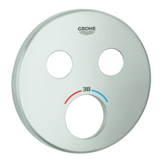 Grohe Rosace 49032 ronde pour SmartControl supersteel
